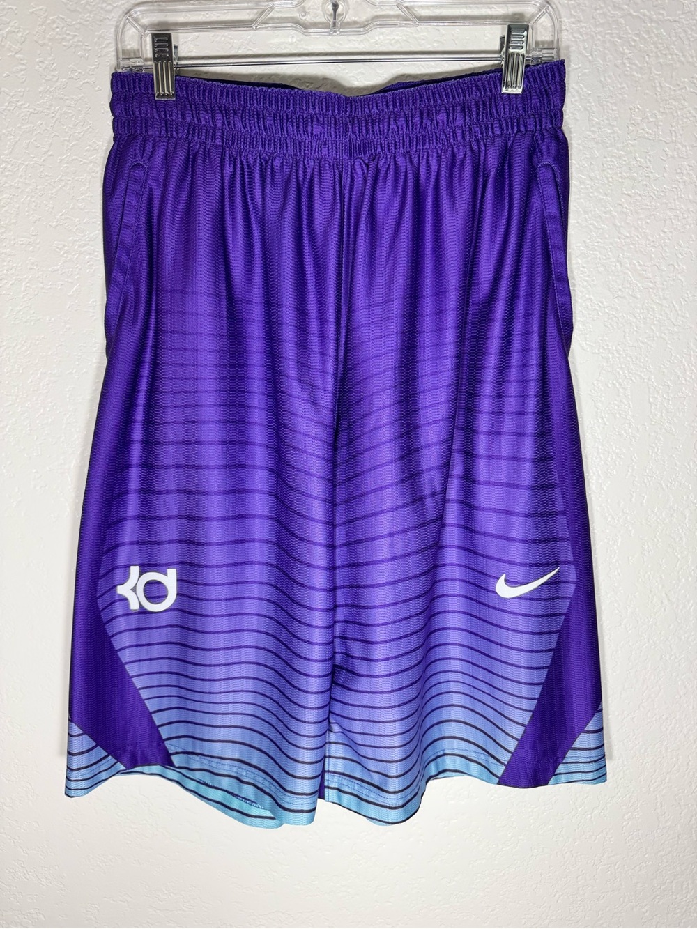 Nike Kevin Durant KD Quickness Drift Basketball Purple Shorts Men’s Large Gym